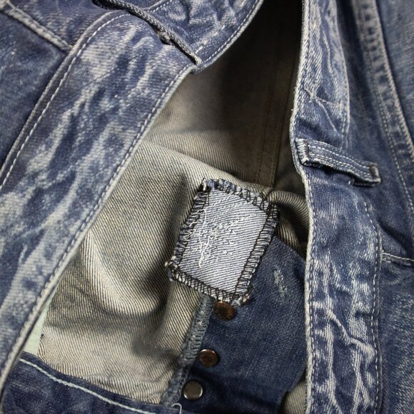 G Star Raw 3301 Regular Tapered Jeans Repaired Selvedge - Picture 7 of 8